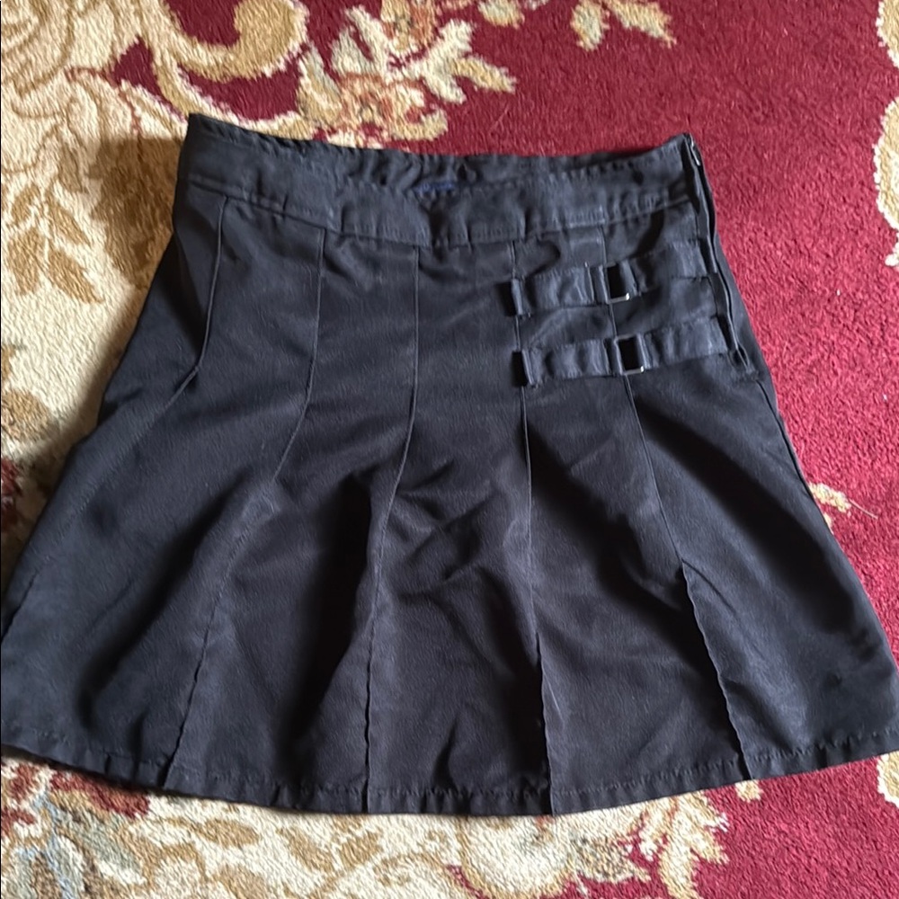 French Toast Black Skirt